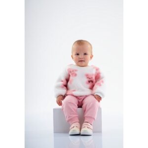 Conjunto de Inverno para Bebê Menina com Blusão e Calça Up Baby