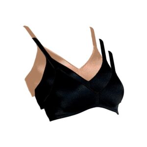 Sutiã Sem Aro e Sem Bojo Plus Size - 3 Peças