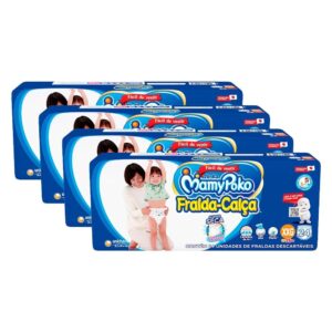 MamyPoko Fralda Calça XXG 4 Pacotes