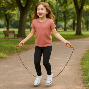 Calça Legging Kyly Infantil Básica Em Cotton Tam 04 ao 08