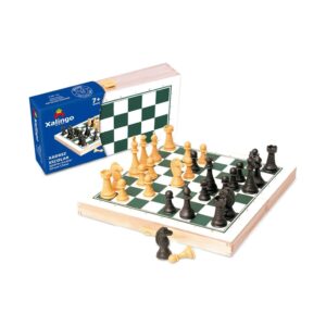 Jogo de Xadrez Infantil Madeira Xalingo