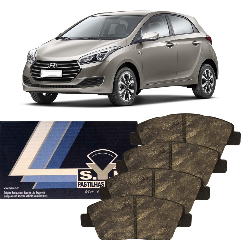 Pastilha Freio HB20 1.0 S.Y.L 2012-2019