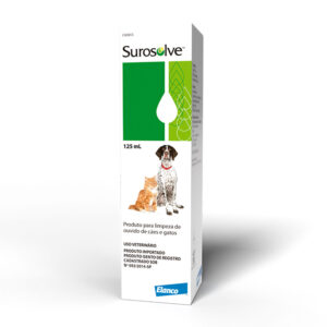 Solução Auricular Surosolve Cães e Gatos 125ml
