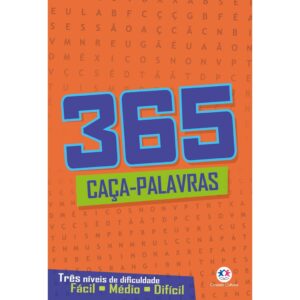 Caca-Palavras 365 - Níveis Fácil/Médio/Difícil