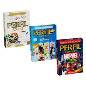 Combo Perfil Express Personagens - Marvel, Harry Potter, Disney