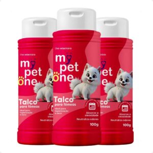 Talco Fêmea Cães My Pet One 100g - Fragrância Suave