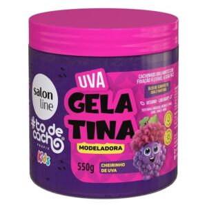 Gelatina Capilar Salon Line To de Cacho Kids | Modelador Uva 550g