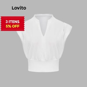 Regata Plissada Lisa Feminina Casual