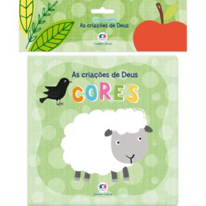 Livro Infantil De Banho Cores - As Criações de Deus