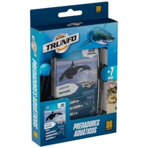 Super Trunfo Predadores Aquáticos – 32 Cartas GROW