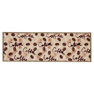 Tapete Passadeira Poliamida Bege 40x120cm