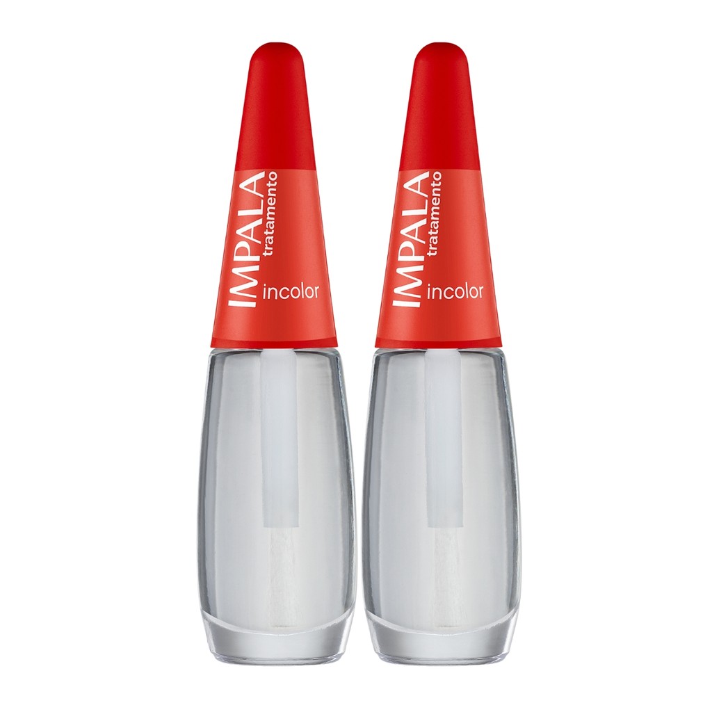 Base Incolor Impala - Unhas Brilhantes 1 Base Incolor Impala - Unhas Brilhantes