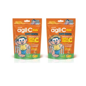 Gomas Agil-c Kids Sabor Laranja 25g