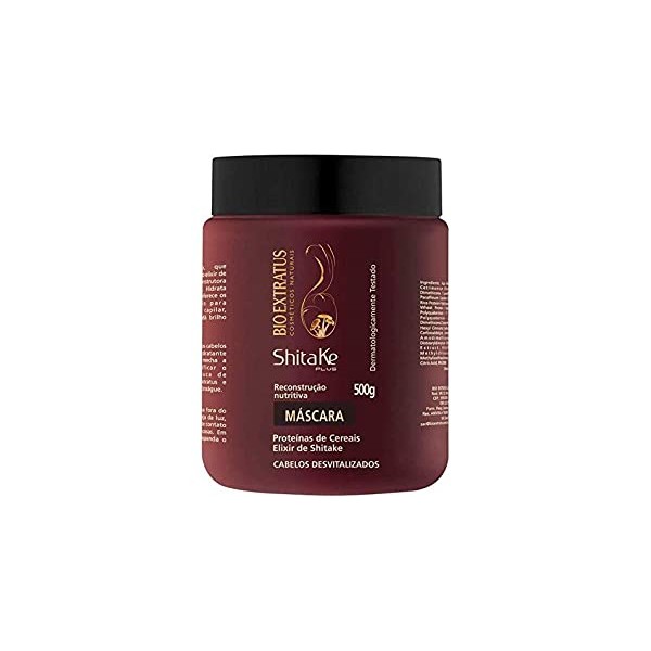 Bio Extratus Shitake Plus Máscara 500g 1 Bio Extratus Shitake Plus Máscara 500g