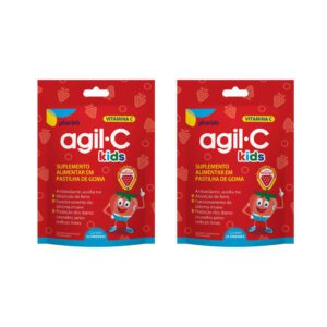 Agil C Kids Morango - 25 Gomas Vitamina C