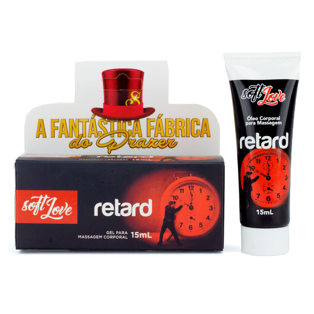 Gel Retardador Ejaculação - Soft Love 15ml 1 Gel Retardador Ejaculação - Soft Love 15ml