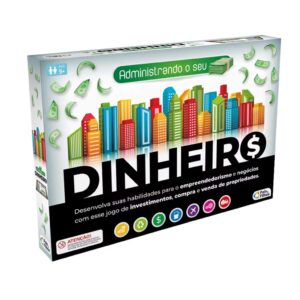 Jogo de Tabuleiro Administrando Dinheiro Pais e Filhos