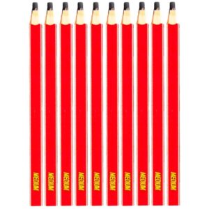 Kit 10 Lápis 7'' Para Obras Carpinteiro Marceneiro Pedreiro (GN0002) - Onsite