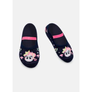 Meia Sapatilha Bebê Unicórnio Algodão