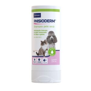 Phisioderm Shampoo Pele Seca 250ML Cães e Gatos - Virbac