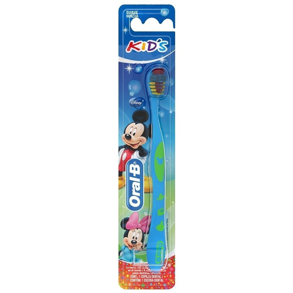 Escova Dental Oral B Mickey Kids 1 Escova Dental Oral B Mickey Kids