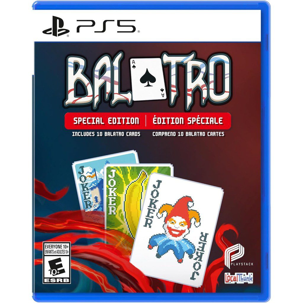 Balatro Special Edition PS5 - Mídia Física 1 Balatro Special Edition PS5 - Mídia Física