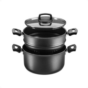 Jogo de Panela Cozimento a Vapor 3L Antiaderente