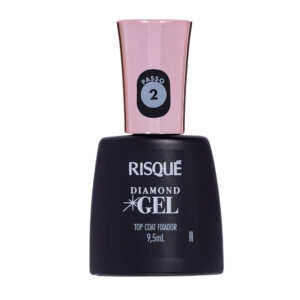Top Coat Fixador Risqué Diamond Gel 9,5ml