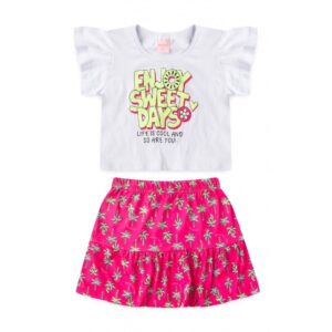 Conjunto Feminino Infantil Dias Doces