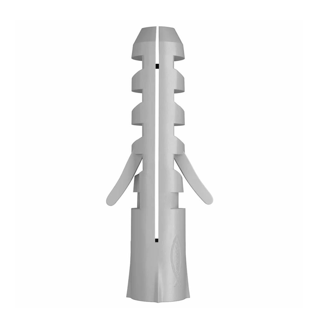 Buchas Nylon S6 Fixa??o Sem Parafuso - 50 Unidades 1 Kit 50 Buchas Nylon Para Fixacao Sem Parafuso Para Concreto
