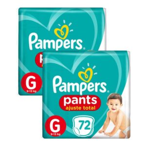 Fralda Pampers Ajuste Total G 144