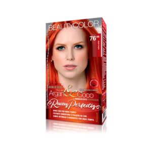 Tintura Beauty Color Ruivos Perfeitos Kit 76.66 Ruivo Ariel