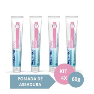 Bepantol Baby - Kit Cremes Assadura 60g (4un)