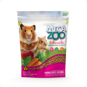 Ração Megazoo Extrusada Hamster e Gerbil - 300g