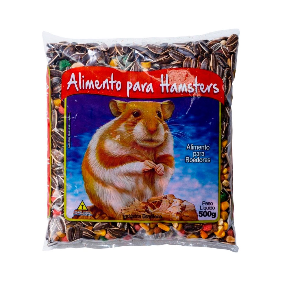 Mistura Nutripássaros Hamster 500g 1 Mistura Nutripássaros Para Hamster 500g