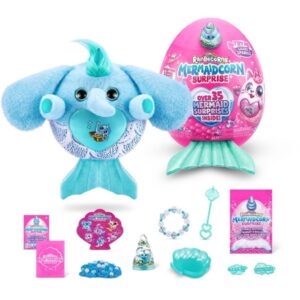 Rainbocorns Sereia Surpresa - Ovo Mágico com Pelúcia