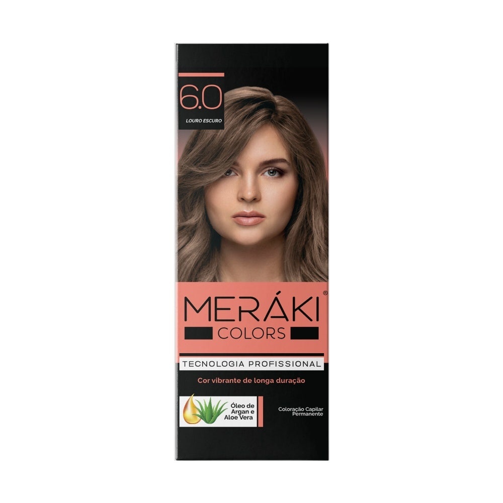 Tintura Mer?ki Color Louro Escuro 6.0 1 Tintura Meráki Color Louro Escuro 6.0
