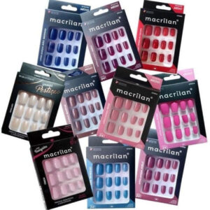 Unhas Posticas Macrilan 24 Pc