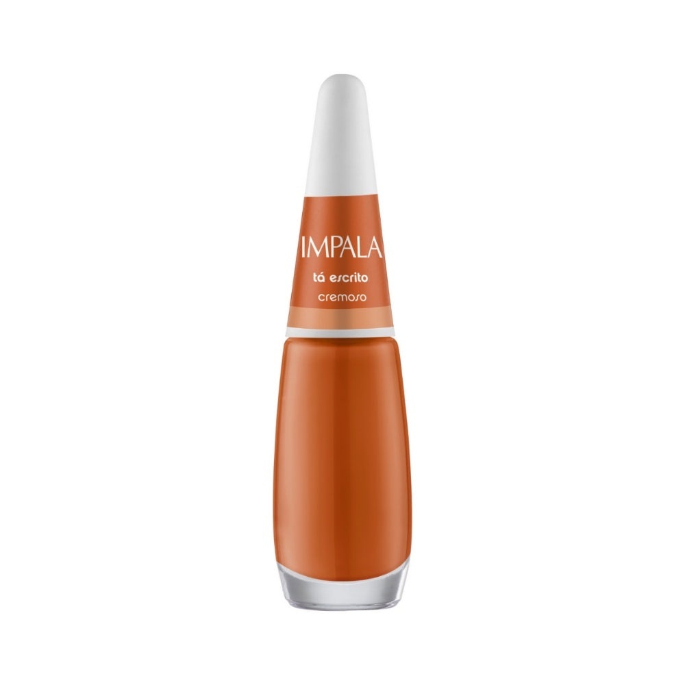 Esmalte Impala A Cor Da Moda Cremoso Laranja Queimado 1 Esmalte Impala A Cor Da Moda Cremoso Laranja Queimado
