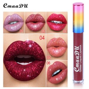 Batom Labial Brilhante Transparente Fosco