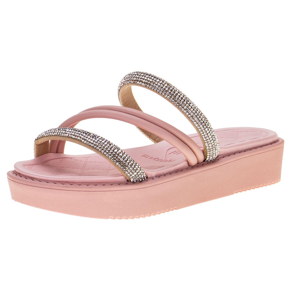 Sand?lia Infantil Molekinha Strass 1 Sandália Infantil Molekinha Strass