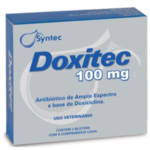 Comprimidos Doxitec Cães/Gatos - Antibiótico