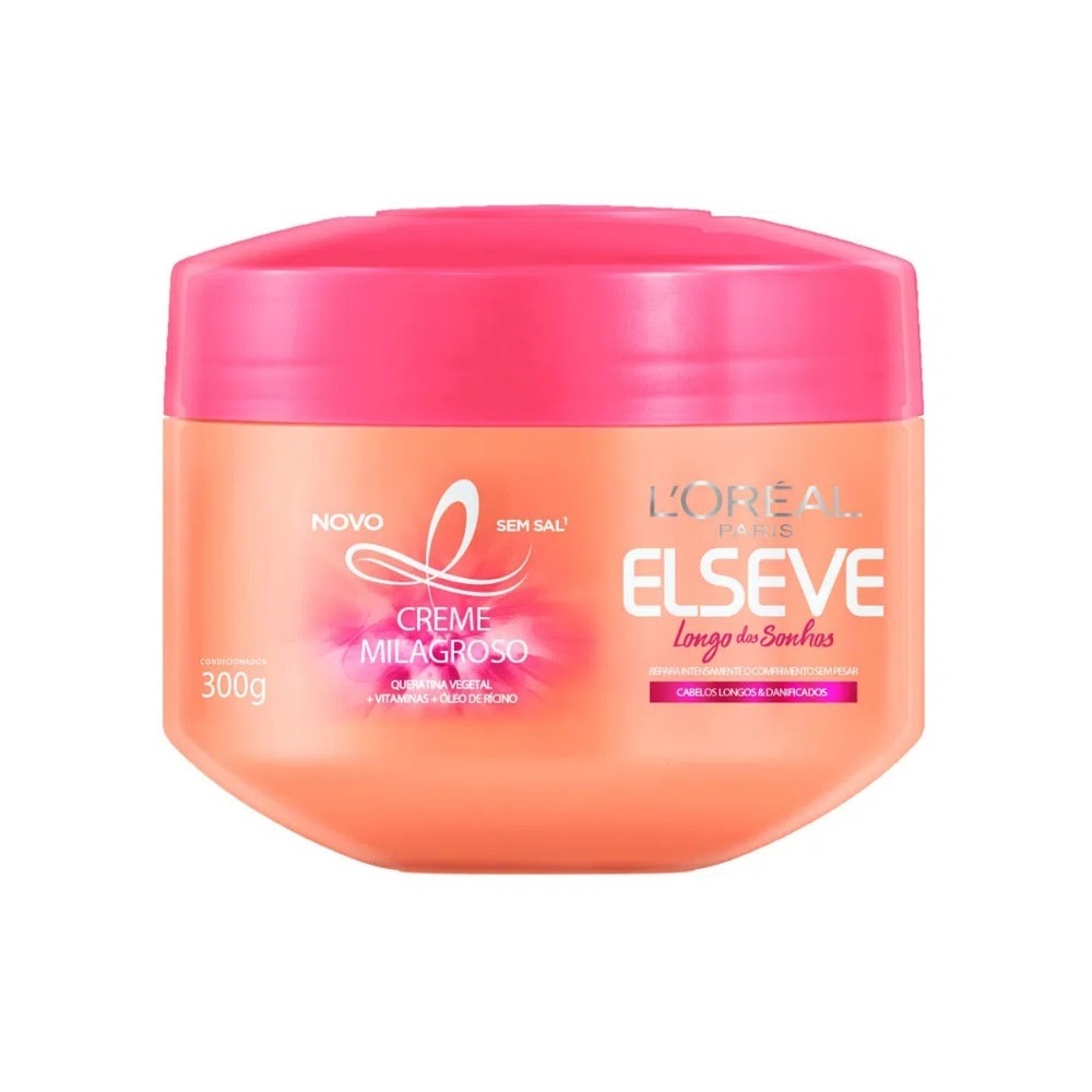 M?scara Elseve Dream Long 300g - Repara??o Profunda 1 Máscara De Tratamento Elseve Dream Long 300g