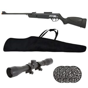Carabina de Pressão Jade Mais Nitro 5.5mm - CBC + Luneta 4x32 + Capa + 3 Chumbo