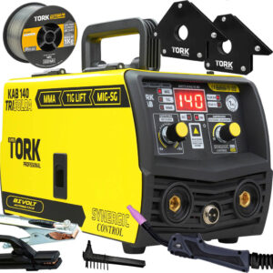 Inversor Tri Solda 140A Bivolt 127v 220v Super Tork Mig Sem Gás Tig e MMA