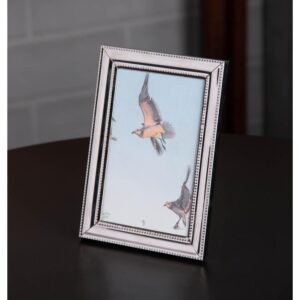 Porta-Retrato Wolff Aço Inox Prata 10x15cm