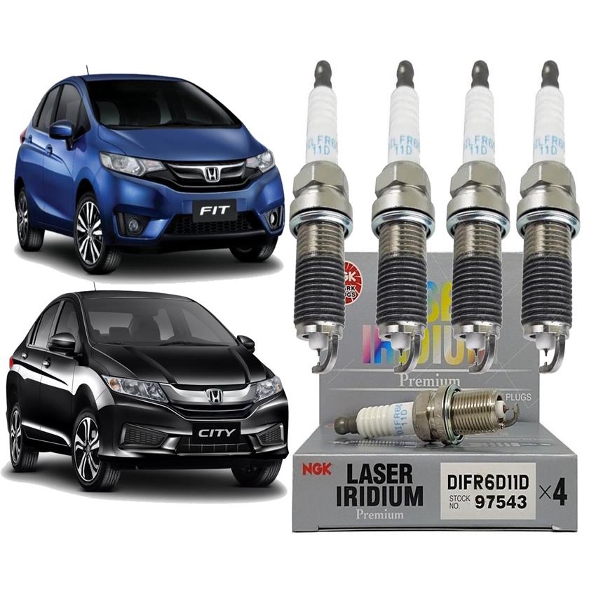 Jogo Velas Laser Iridium NGK Honda/City 1 Jogo Velas Laser Iridium NGK Honda/City