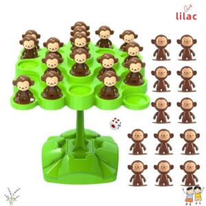 Jogo de Equilíbrio Macaco e Árvore Infantil