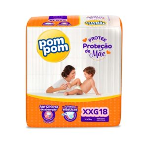 Fralda Jumbo Protek 18un - Conforto Bebê
