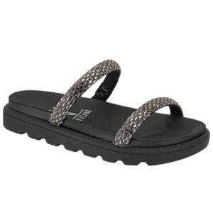 Papete Vizzano Strass Brilho Feminina